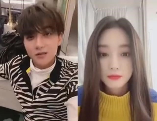 黄子韬直播连麦徐艺洋否认恋情传闻是我妹妹造谣谈恋爱很无语