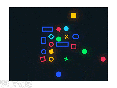 【gif】简单的几何形状如何做出大片感?戳这里马住!