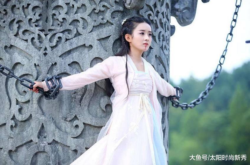 古装剧里被绑起来角色杨幂淡定刘亦菲狼狈唐嫣让我笑半年