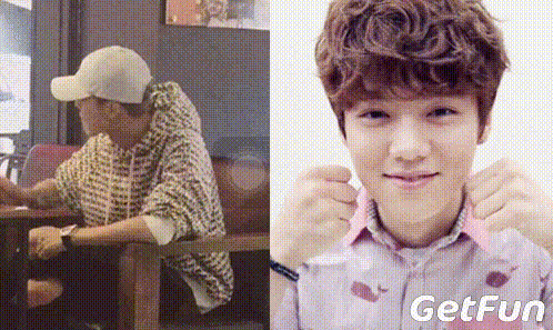 有网友在某首尔饭店吃饭偶遇鹿晗,一开始网友以为只是长得像鹿晗,鹿晗