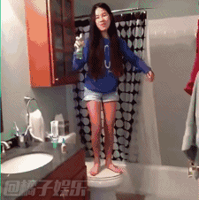 【gif】所以说还是不要花样作死.