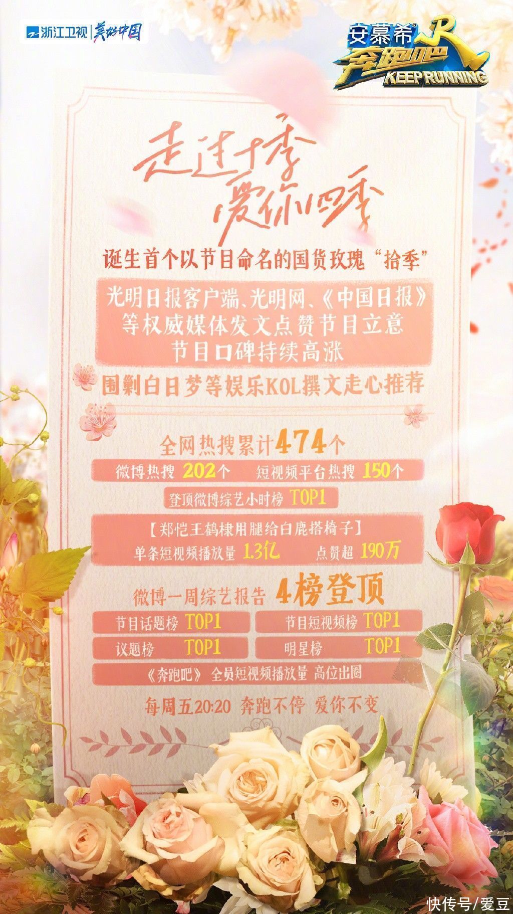 220523 奔跑吧 走过十季，爱你四季