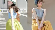 夏天小衫长裙咋搭？照着这几招，秒变减龄女神！