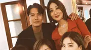 刘嘉玲盛装、关之琳休闲现身生日会，两人很美却未同框