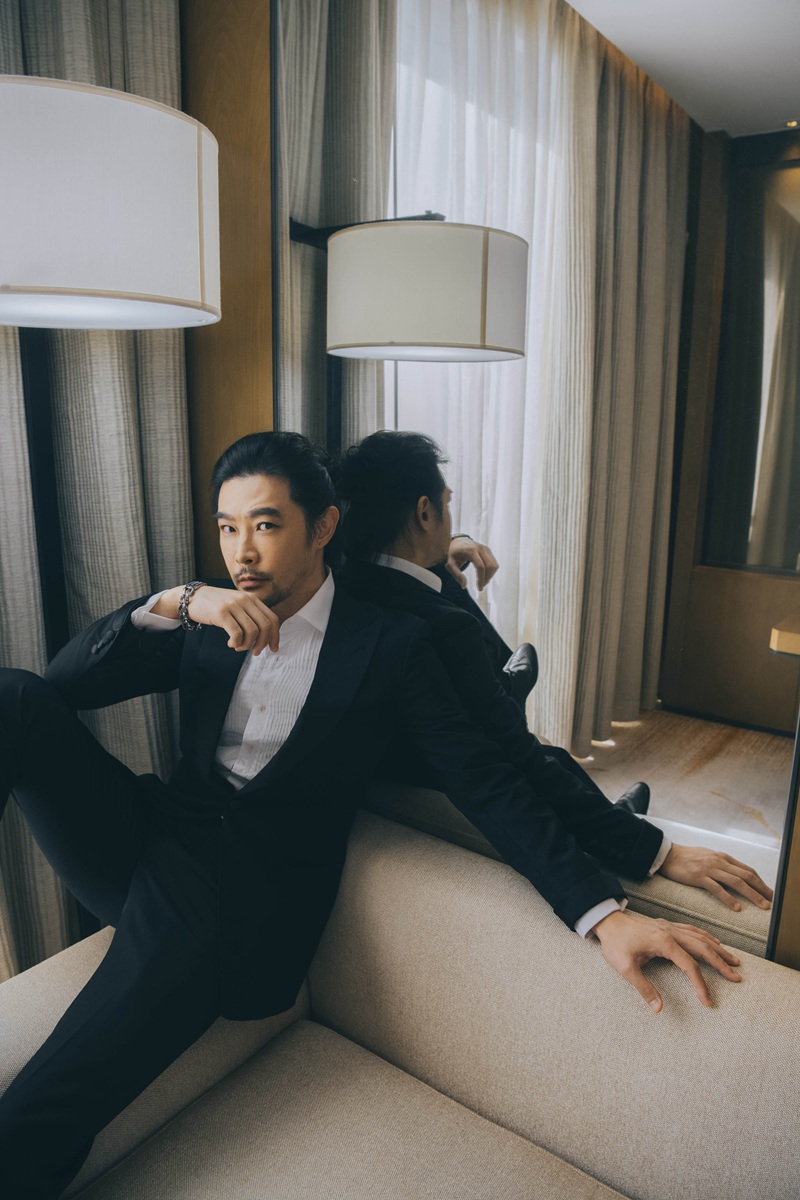 黄维德亮相丝路电影节嫌疑者说硬汉逆袭被赞敬业