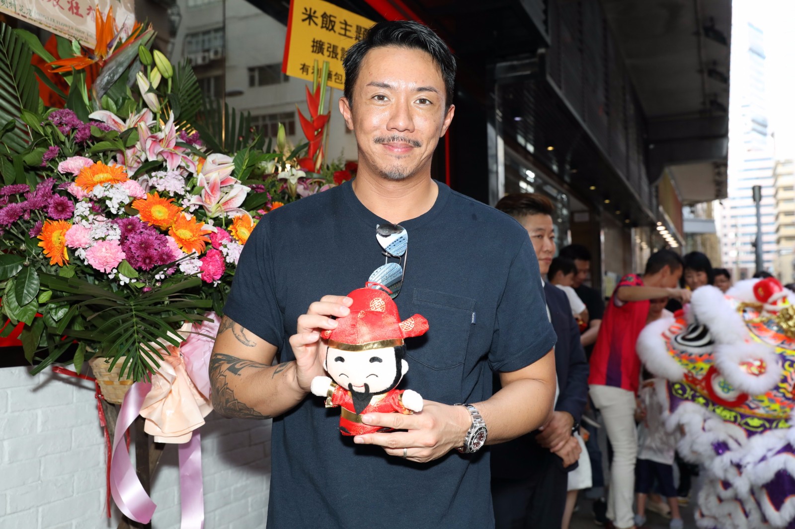 hmv数码中国群星剪彩张继聪感慨雨侨丈夫很辛苦