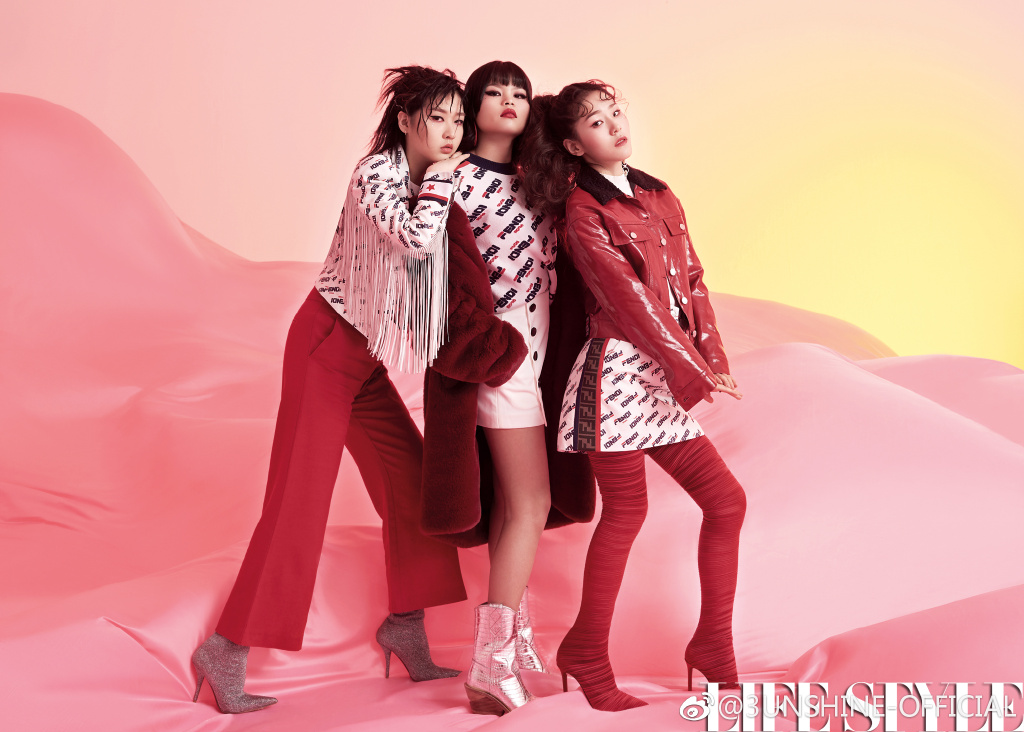 自信的女孩最美丽3unshine组合成员cindy瘦了好多