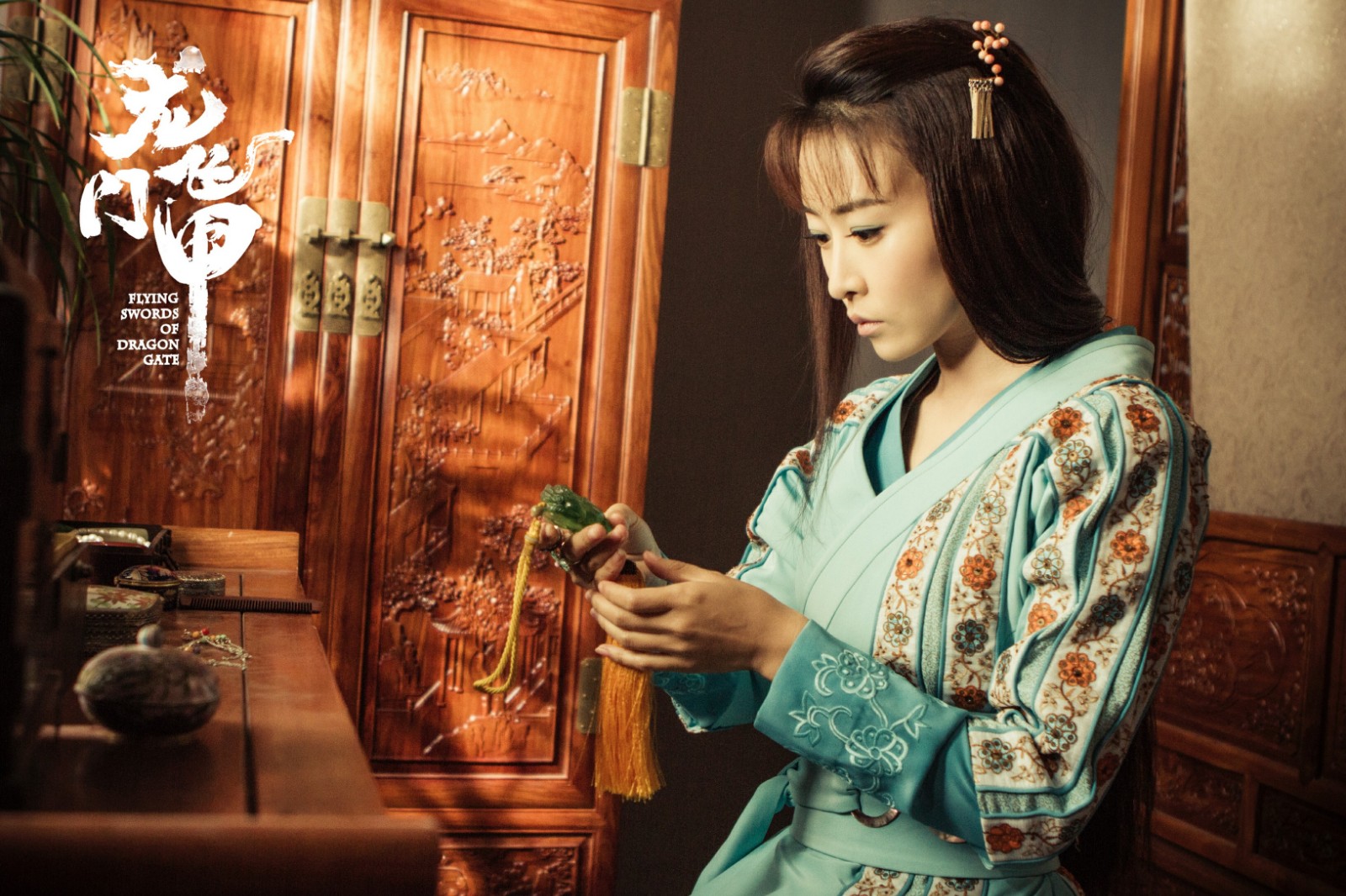 蔡晶盛执导,毛俊杰,聂远,叶璇等主演的古装武侠剧《龙门飞甲》正在