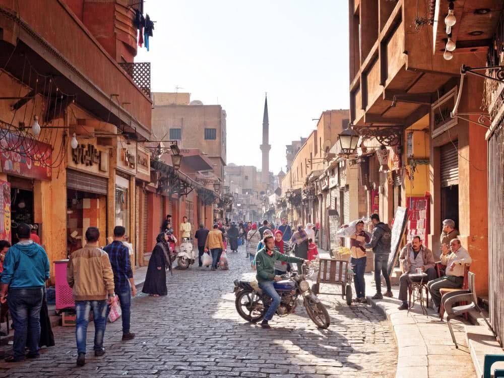 开罗古老商业街始于1100年前遍布精美伊斯兰古迹少有人知