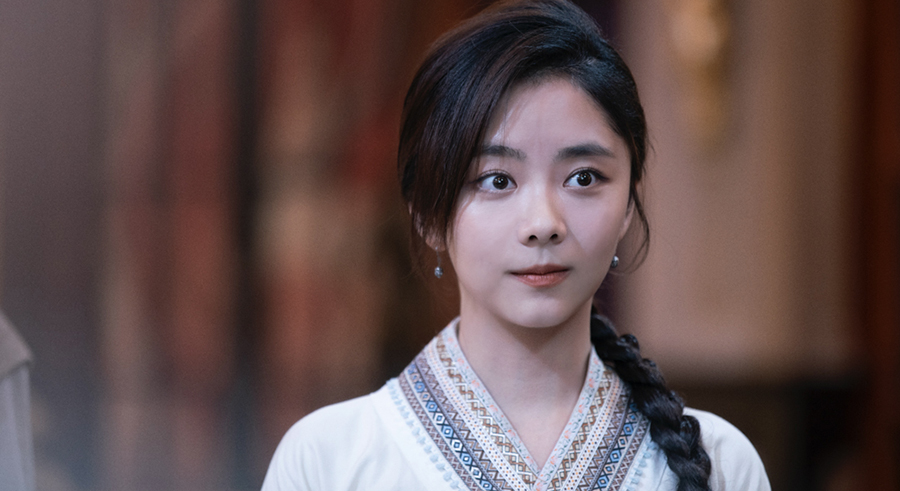 谭松韵民初奇人传希水回归反差转变气场强大