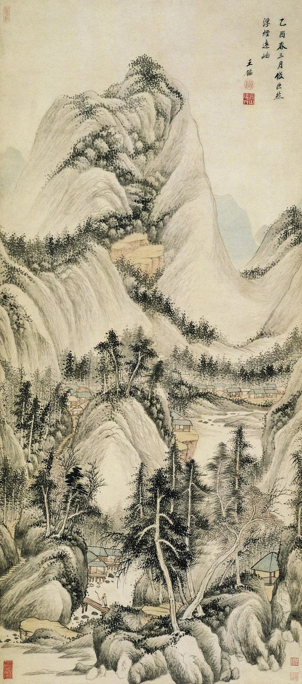 他是中国最杰出的僧人画家五代四大家之一开创了山水画的又一流派