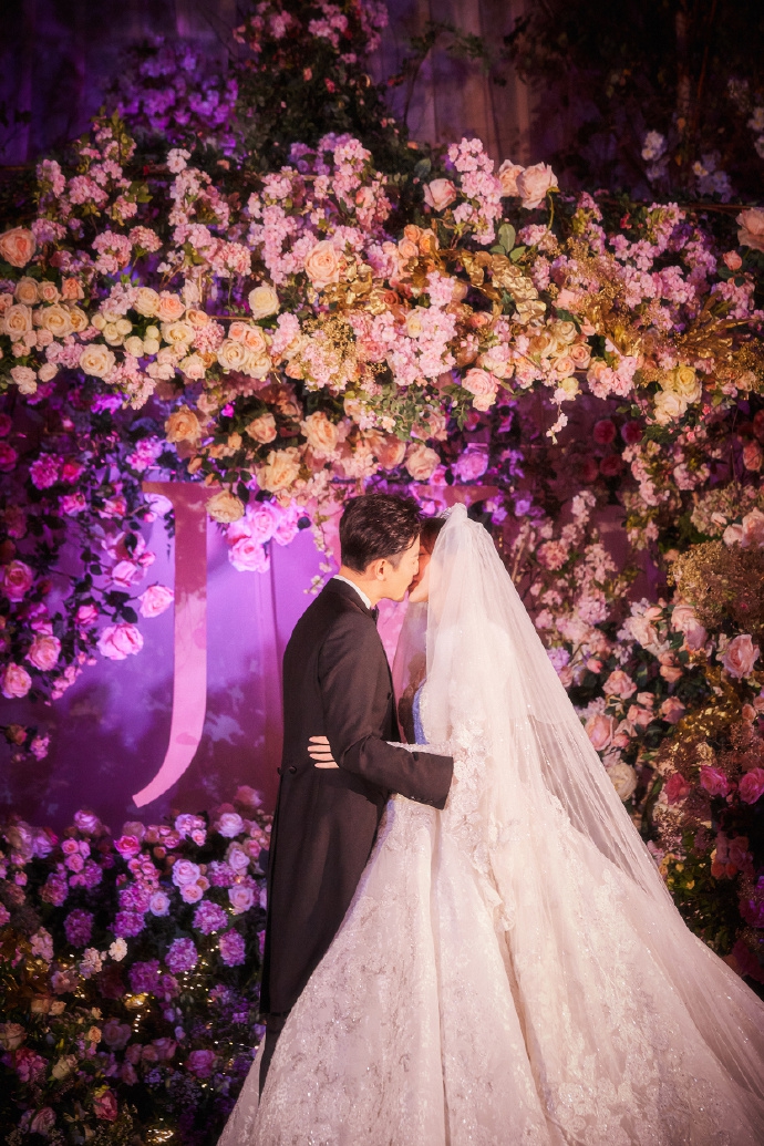 唐嫣结婚典礼图片