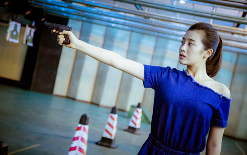 刘洁涵警察锅哥演女警能文能武不一般