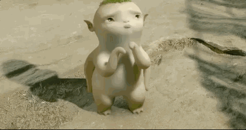 生气时头缩进身体里瞬间成了白面套娃,一高兴了就手舞足蹈的"胡巴""